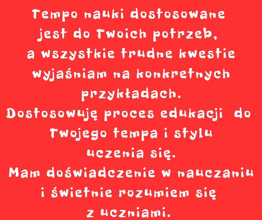Korepetycje ENGLISH HelpLab  Język angielski Stacjonarnie i ONLINE