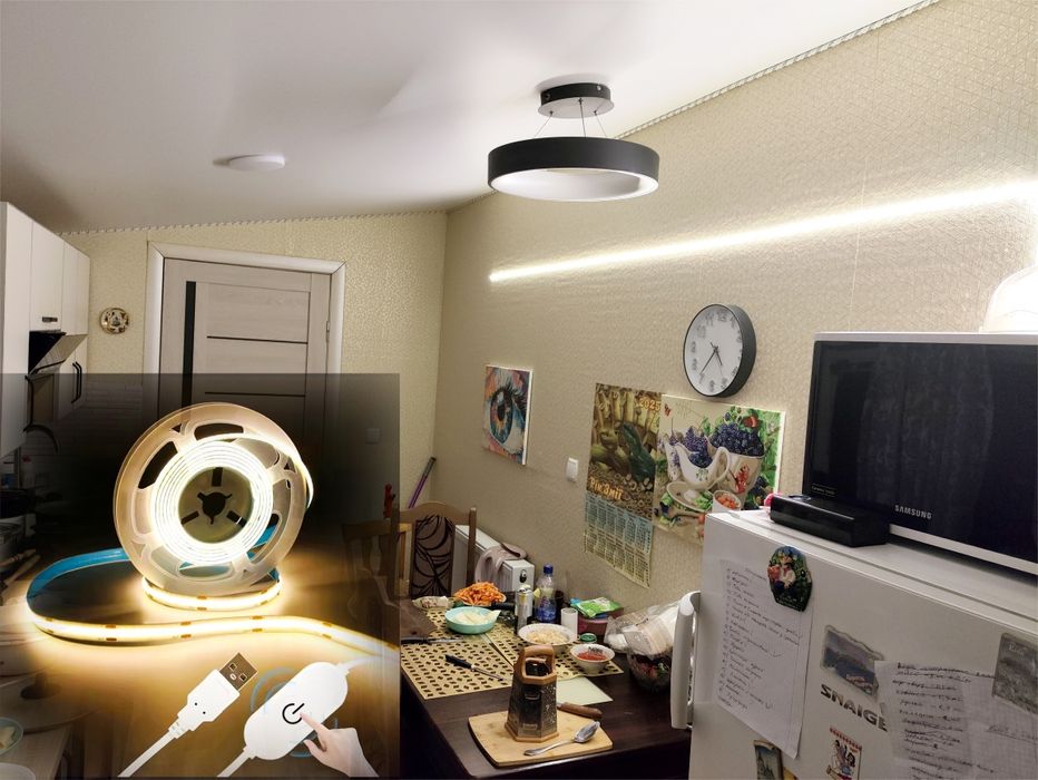 Світлодіодна  стрічка, Usb, 5v, Led лента, від  павербанка, стрічка