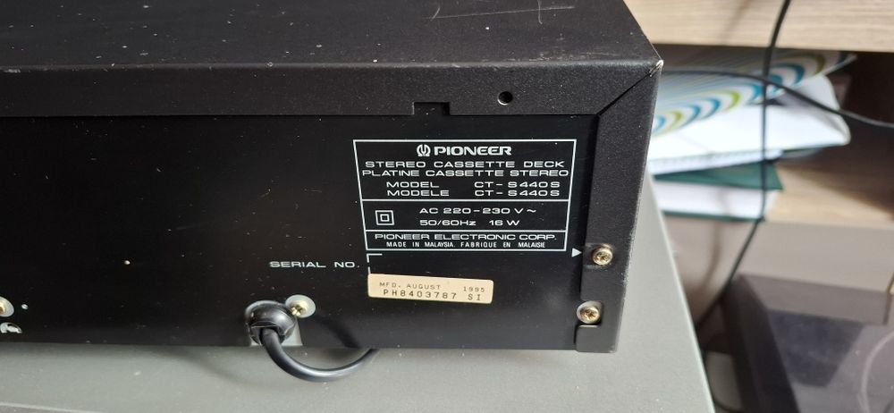 Magnetofon deck Pioneer CT-S440S