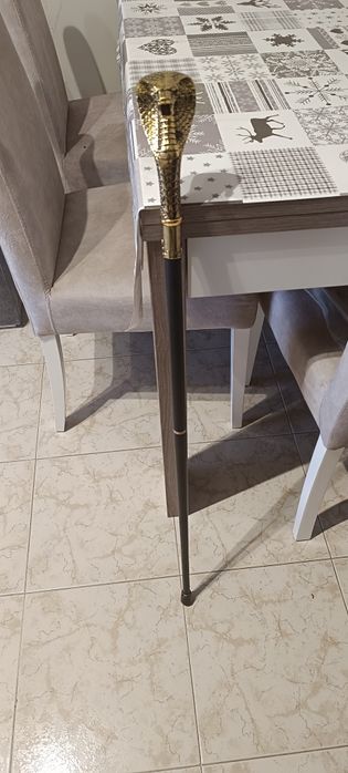 Bengala Luxo Cabeça de cobra