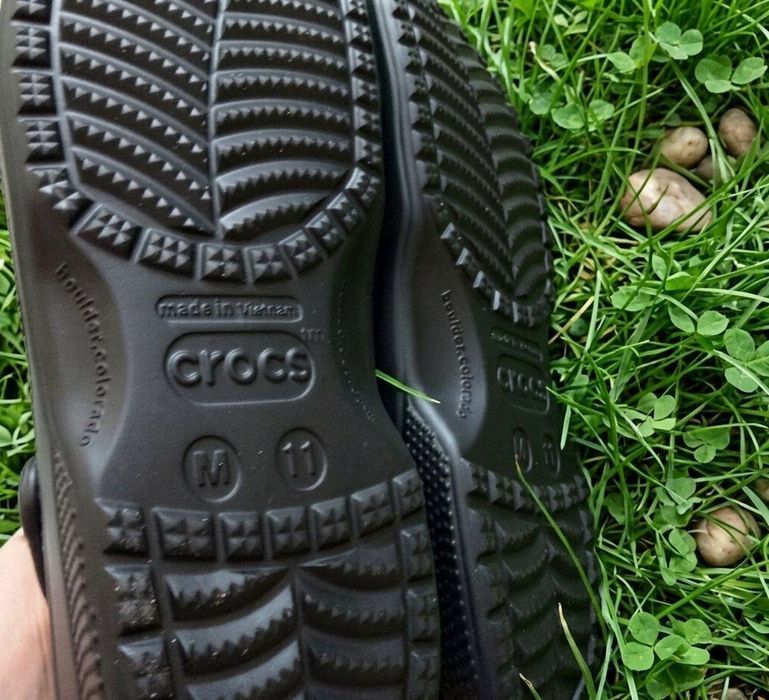 Чоловічі шльопанці сабо crocs baya/чорні крокс