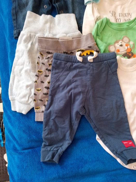 Paczka ubrań dla niemowlaka 62 chłopca