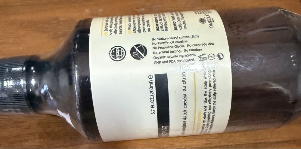 Lotion Scalp esfoliante do couro cabeludo. Marca Angel en Provence