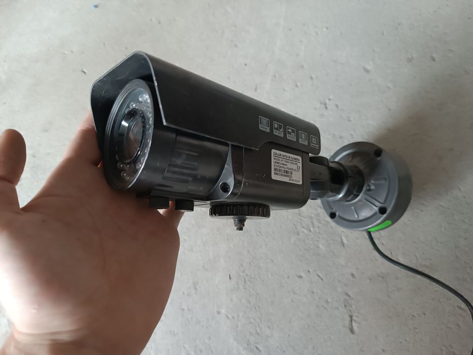 Kamera analogowa cctv ipox at-vi600 irc (4-9m) PAL 12V metalowa