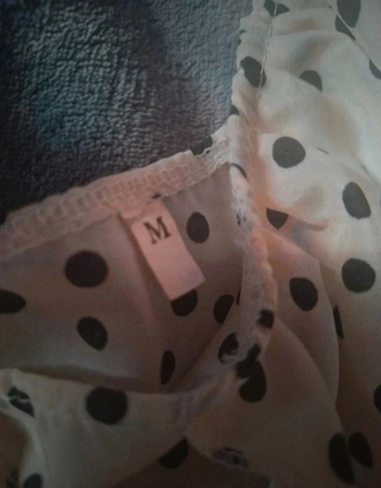 Sukienka letnia w groszki rozmiar M 38