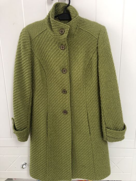 Płaszcz zielony 36/38