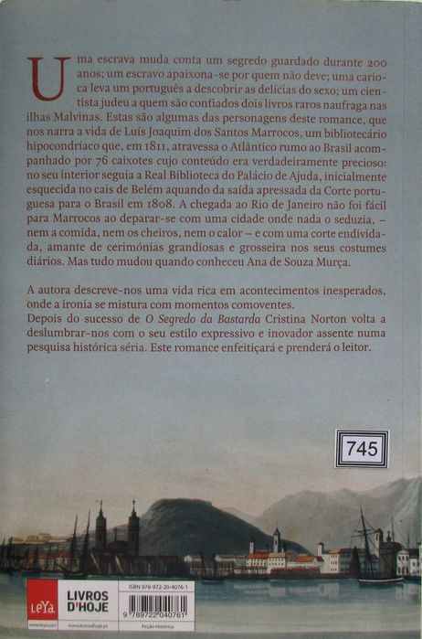 Cristina Norton - - - O Guardião de Livros - - - - - Livro