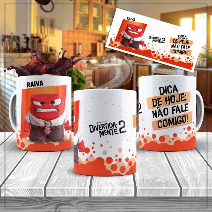 Caneca Personalizada Divertidamente 2