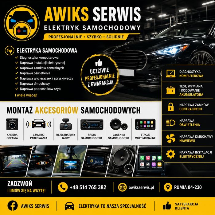 Elektryk Elektromechanik samochodowy