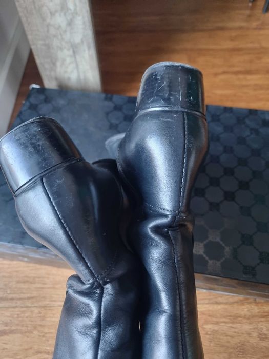 Kozaki kazar 38 czarne oficerki