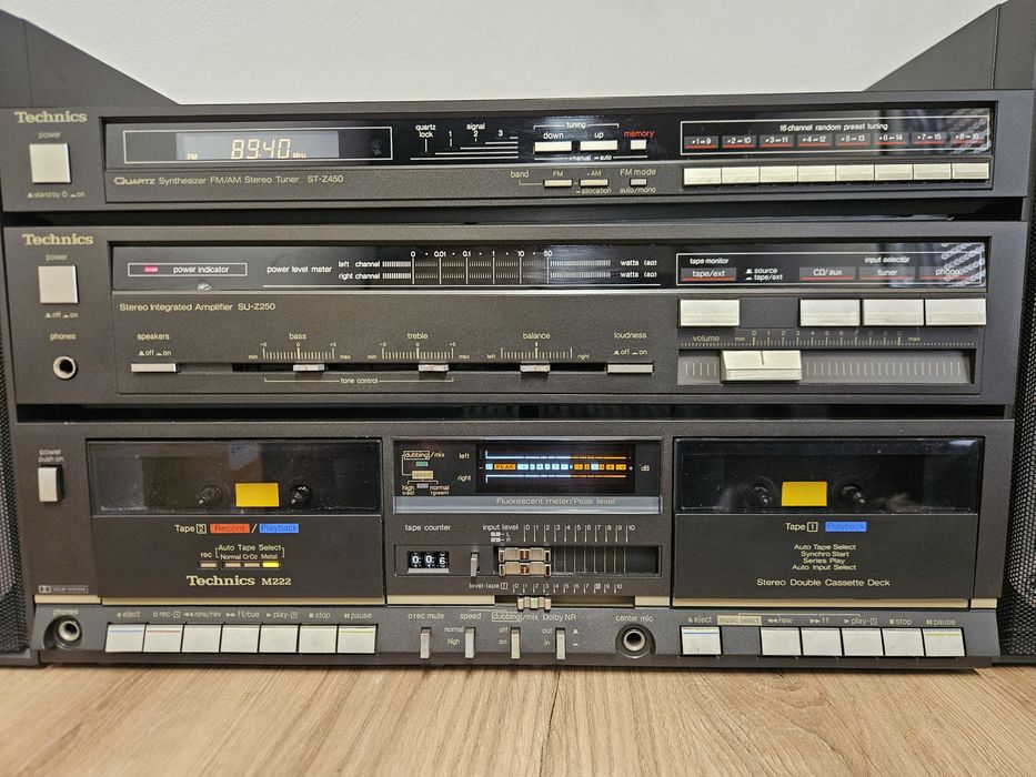 Wieża Technics RS-M222, SU-Z250, ST-Z450, SB-333