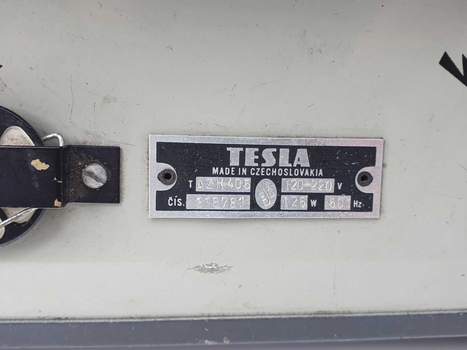 Stary unikat Czechosłowacki wzmacniacz lampowy TESLA Mono 50 AZK405