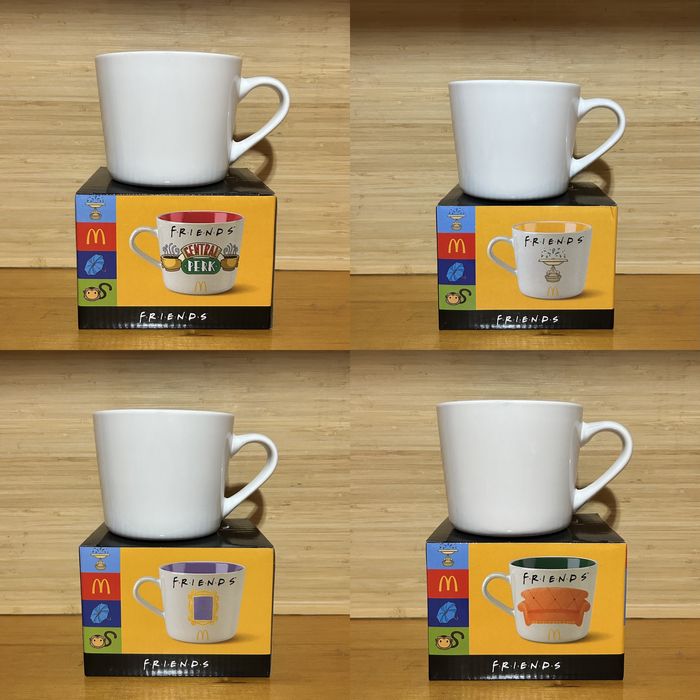 Чашки Макдональдз Друзі (Mcdonald’s Friends) 400 мл нові в упаковці