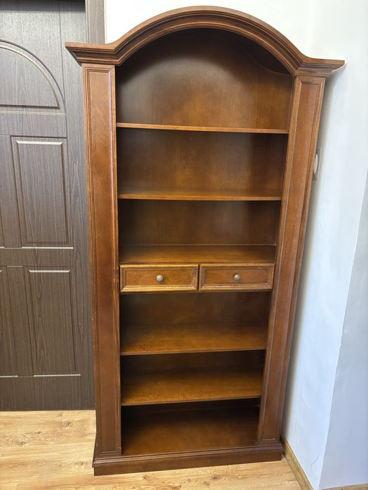 Regał biblioteczka, szafka na książki retro vintage drewniana