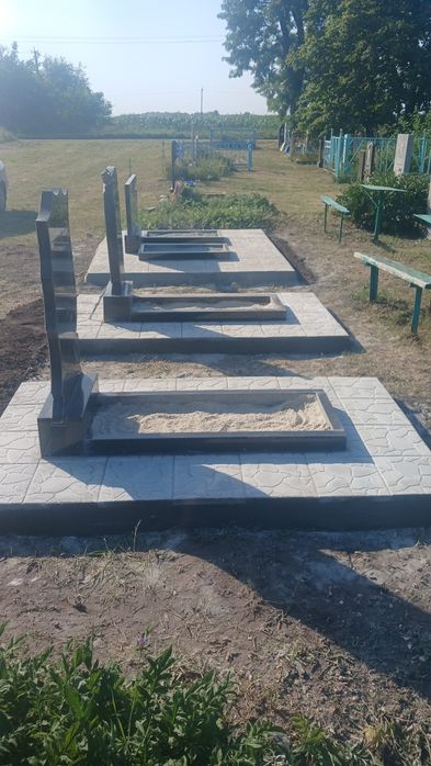 Установка памятников