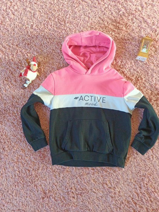 140 bluza z kapturem 4f dziewczęca
