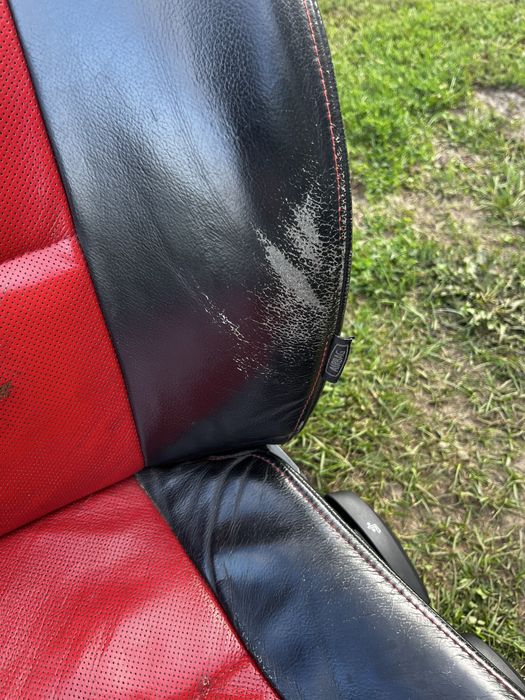 Fotele skorzane grzane do bmw e90
