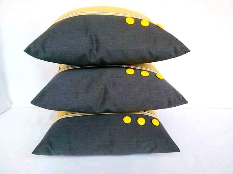 Комплект декоративних подушок 40×40,3шт