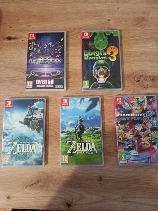 Jogos Nintendo Switch - Venda de Pacote em desconto ou individualmente