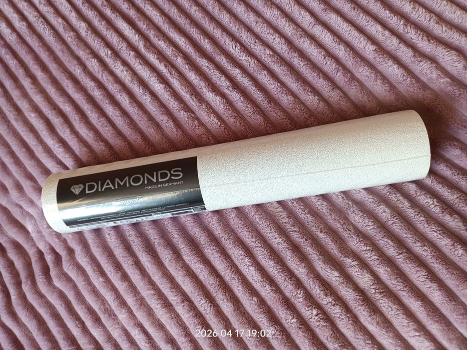 Tapeta winylowa na flizelinie biało-kremowa z brokatem AS Creation
Model: 37272-3