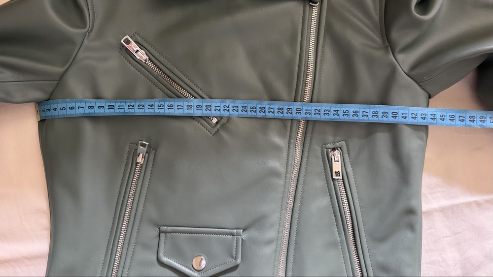 Куртка з еко шкіри Zara