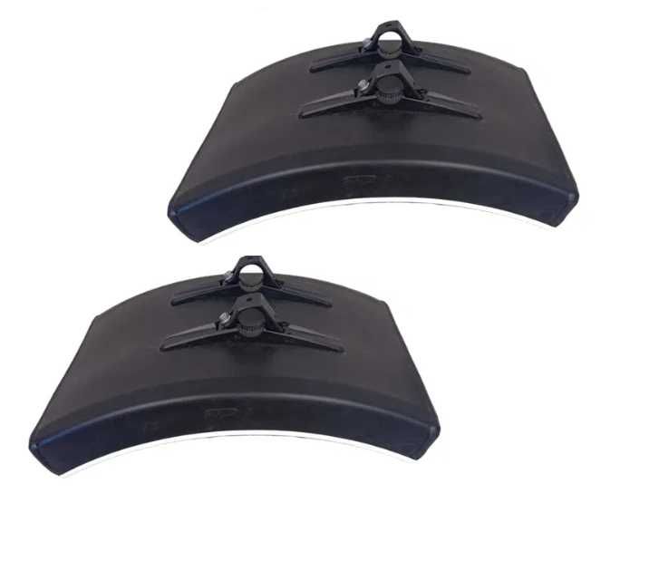 Błotnik do przyczep 43x65cm z mocowaniem 2 szt.