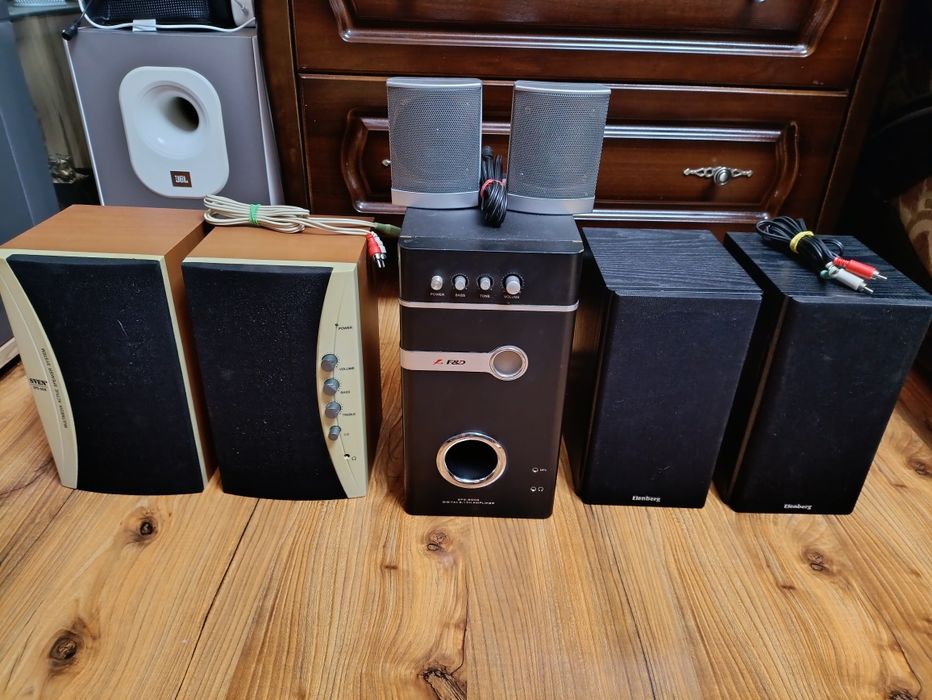 Акустические колонки Sven, F&D , Elenberg