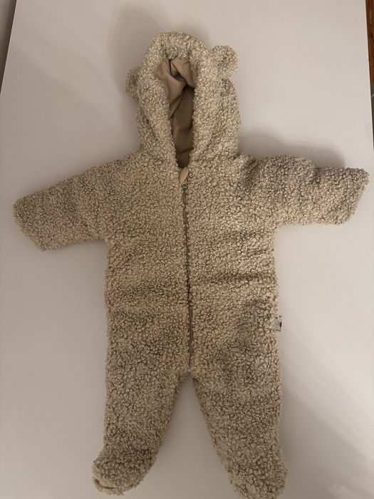 Зимовий комбінезон для новонародженого