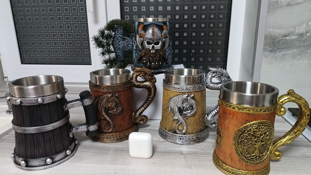 Келих 3Д, кружка, чашка 3d, бокал для пива, подарунок для чоловіка