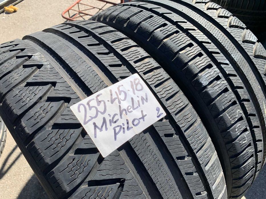 255-45-R18 MICHELIN PILOT ALPIN 2штуки пара резины GERMANY 2023