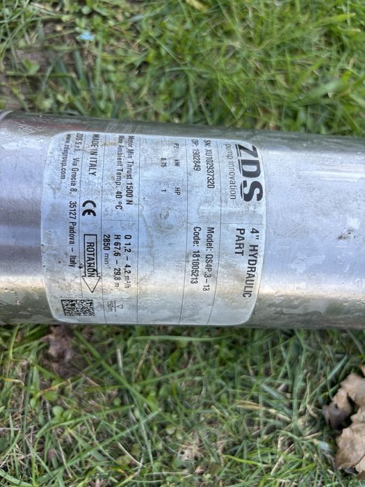 Pompa głebinowa ZDS QS4P 3-13 4”