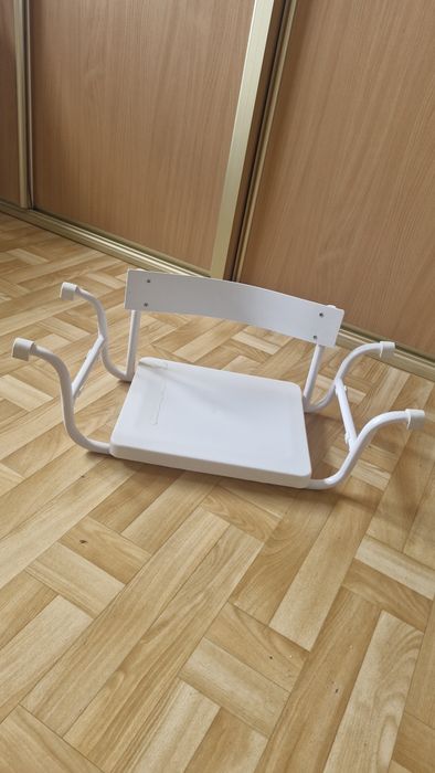 Krzesełko na wannę z oparciem