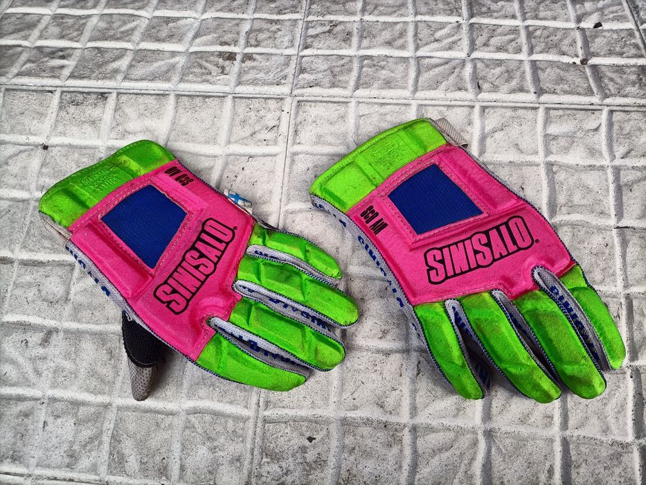 Proteções motocross Sinisalo vintage