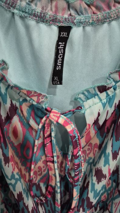 Vestido de Senhora comprido . Veste até xxl.
