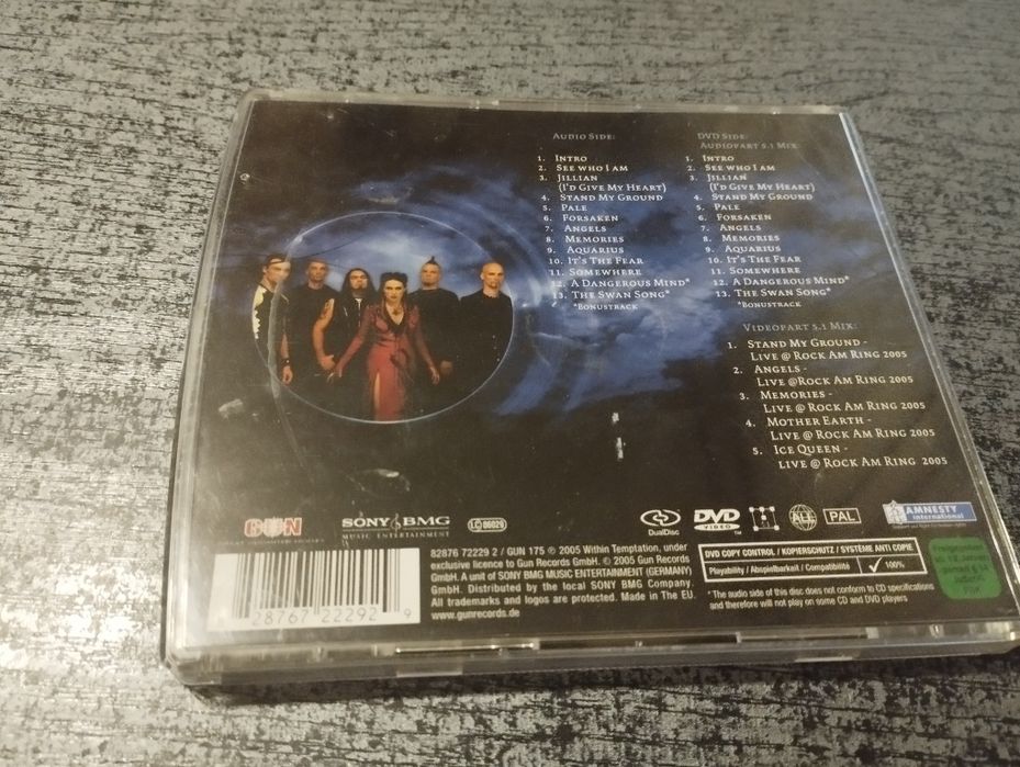 Within Temptation The Silent Force Mispress