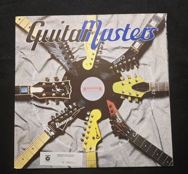 Płyta winylowa Guitar Masters stare płyty prl winyle winyl 
 Winyl

Gu