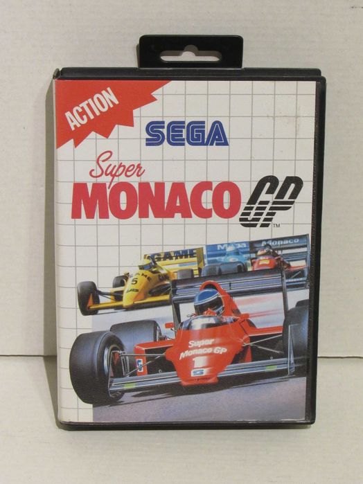 Jogo Sega Master System Super Monaco GP completo