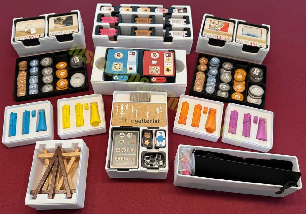 Insert do gry  The Gallerist (Kickstarter Bundle + Scoring Expansion)