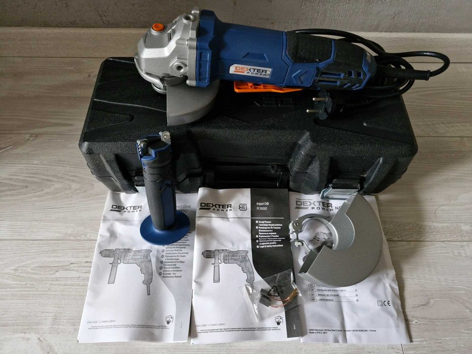 Szlifierka kątowa Dexter NC800AG-125