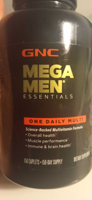 suplementy Witaminy dla sportowców  Mega men 150 cap