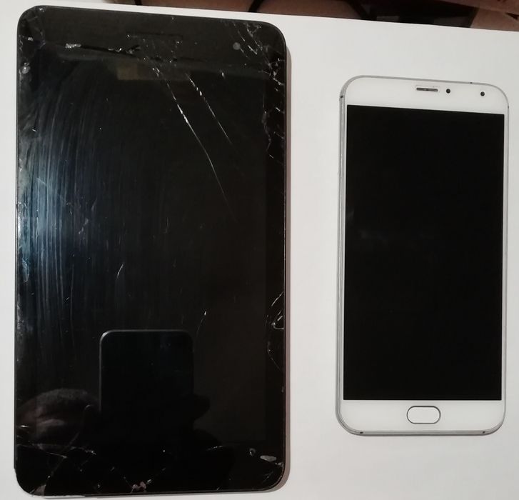 Планшет Huawei t1-701u, телефон Meizu mx5. Одним лотом!