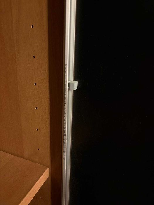 Móvel / Armário IKEA BESTA Duplo  - cor Bétula c/ Portas Vidro (120x42x192 cm) - 5 unidades disponíveis