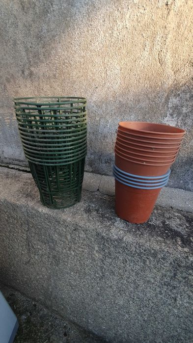 Vasos e suportes