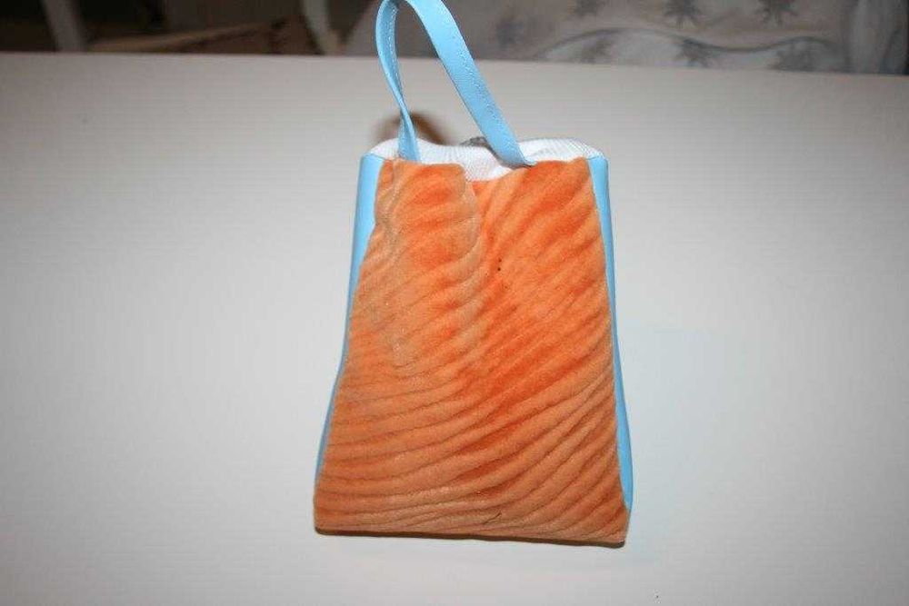 torebka woreczek podwójny z ocieplina na ciepłe jajka termiczny lunch