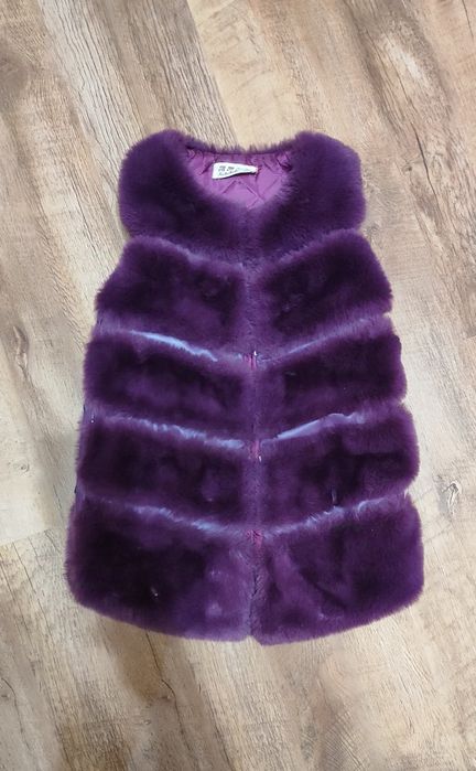 Хутряна жилетка  на підлітка