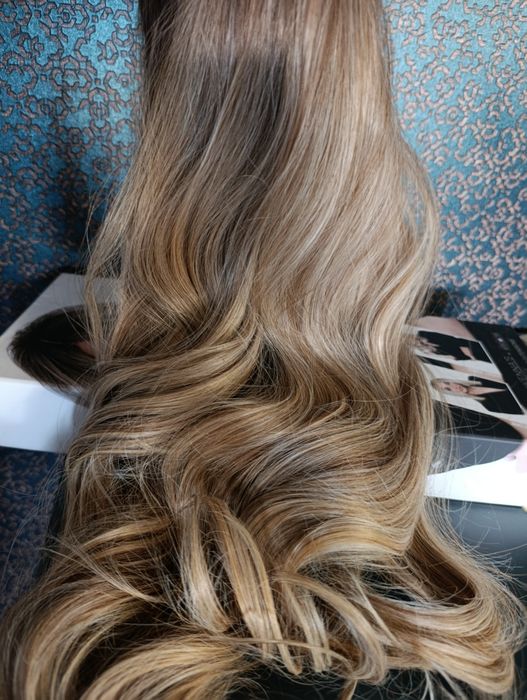 Włosy ombre Clip in długie