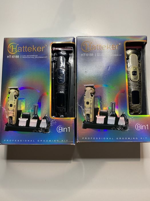 Profesjonalna maszynka do strzyżenia włosów. Złota i Czarna