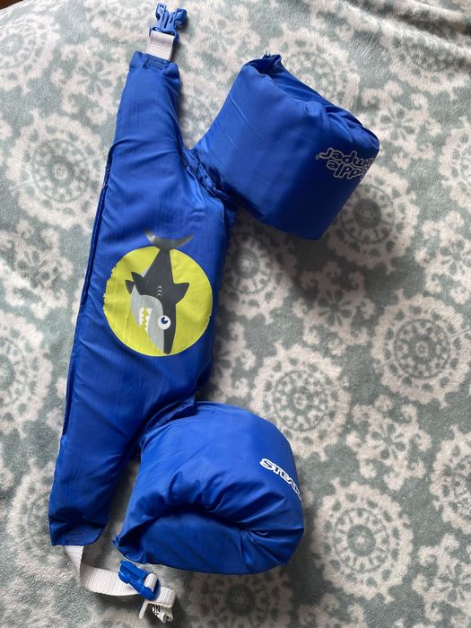 Braçadeiras e cinto de natação em neoprene