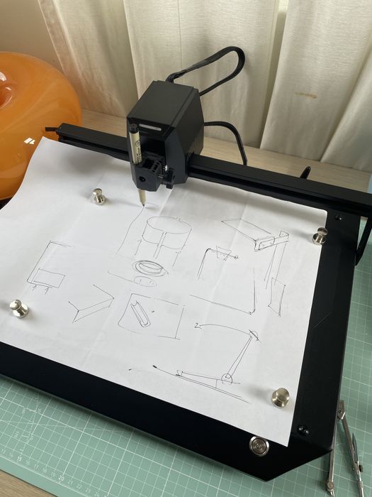 Ploter CNC rysujący / tnący / grawerujący