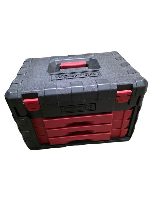 WORKPRO 450-częściowy zestaw kluczy nasadowych